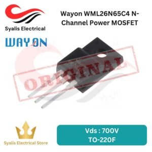 Wayon WML WML26N WML26N65C4 N-Channel Power MOSFET TO-220F [Syalis]