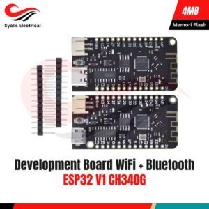 ESP32 Lite V1.0.0 Development Board WiFi + Bluetooth ESP32 REV1 CH340G MicroPython 4MB Micro USB / Type-C untuk Arduino [Syalis]