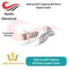 Sekrup Self-Tapping M3*8mm Kepala Datar (10pcs) [Syalis]