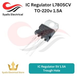 IC Regulator Tegangan L7805CV TO-220 1.5A [Syalis]