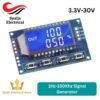 Signal Generator 1Hz-150Khz PWM Board Module Pulse Frequency Duty Cycle Adjustable Module LCD Display 3.3V-30V[Syalis]