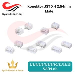 Connector Konektor JST Molex XH 2.54mm Male Molex XH 2 3 4 5 6 7 8 9 10 11 12 13 14 16 pin [Syalis]