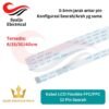 Kabel Flexible LCD 12 Pin Searah 0.5mm – FFC/FPC | Buat LCD / Modul / Printer [Syalis]