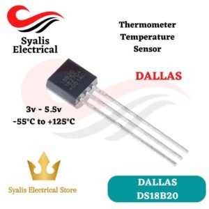 DS18B20 Dallas temperature sensor TO-92 [SYALIS]