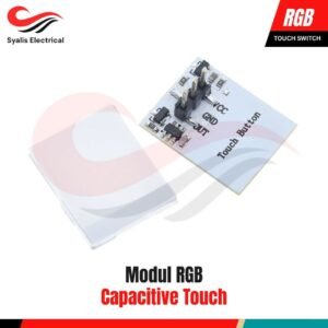 Modul Tombol Sentuh Kapasitif RGB HTTM – Capacitive Touch Switch 2.7V–6V Anti Interferensi [Syalis]