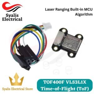 TOF400F VL53L1X Time-of-Flight (ToF) sensor jarak Laser Ranging Built-in MCU Algorithm TOF400F 4M MODBUS/IIC I2C [Syalis]