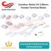 Connector Konektor Molex VH 3.96mm Female - Terminal 2 / 3 / 4 / 5 / 6 / 7 / 8 / 9 / 10 / 12 pin [Syalis]
