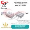 AKEYS Quick Connector Terminal Sambungan Kabel CH-3 (3 Jalur) [Syalis]