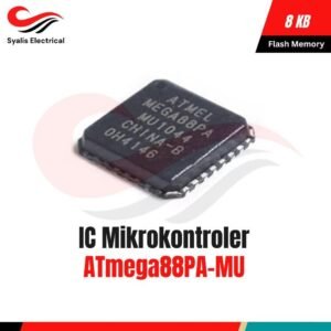IC Mikrokontroler ATmega88PA-MU AVR 8-Bit 8KB Flash 20MHz 32 Pin QFN/MLF [Syalis]