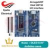arduino Nano V3.0 Atmega328P Ch340C Built-In 0.91" Oled Display 128*32 Resolution Iic I2C [Syalis]