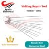 Needle set PCB electronic 10pcs welding repair tool perbaikan solder