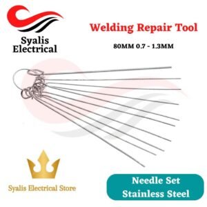 Needle set PCB electronic 10pcs welding repair tool perbaikan solder
