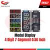 Modul Display 4 Digit 7-Segment 0.56 Inch TM1637 4-Digit LED untuk Arduino [Syalis]