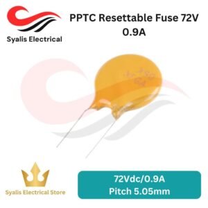 PPTC Resettable Fuse 72V 0.9A (Polyfuse) [Syalis]