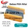 Resistor Film Metal 1 watt 1w 1% biru [Syalis]