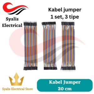 Jumper kabel pelangi 120pcs 3 tipe male female [SYALIS]